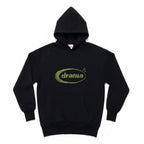 DRAMA CALL OVAL BLACK ARMY GREEN HOODIE