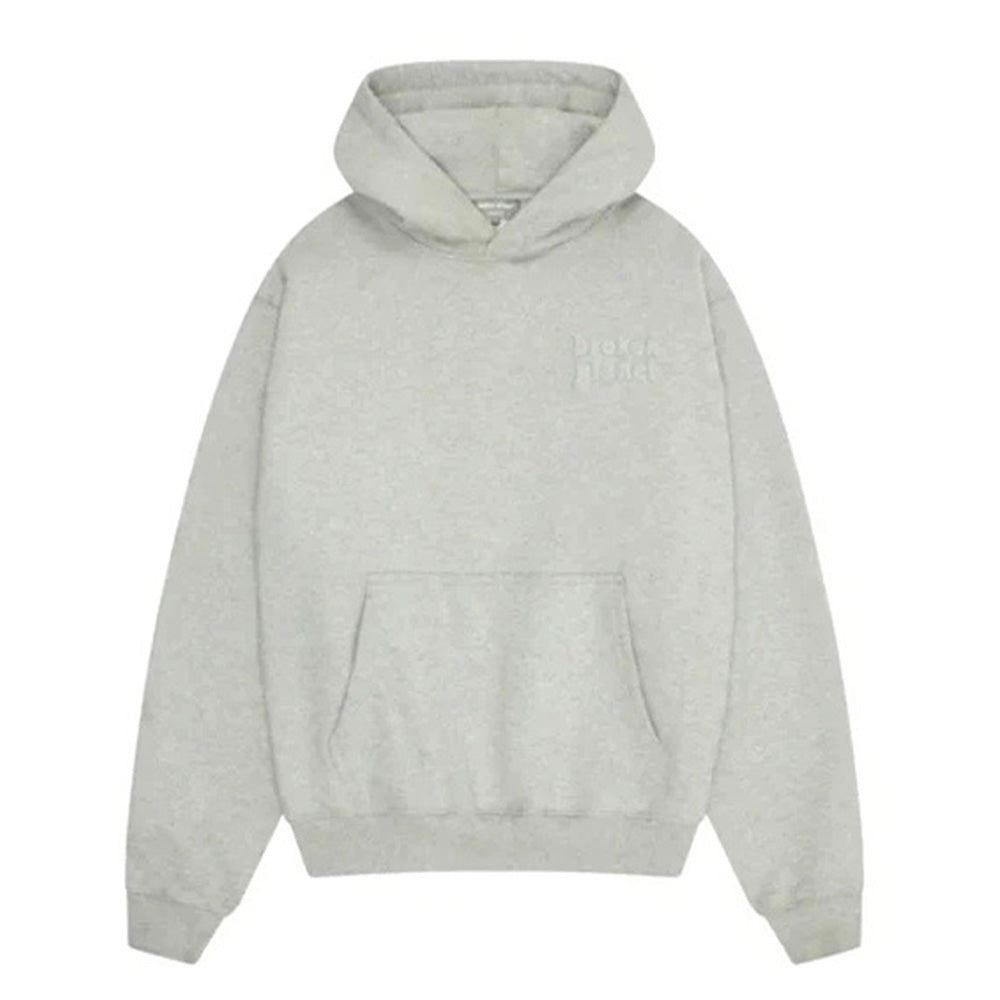 Broken Planet Basics Heather Grey Hoodie