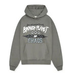 Broken Planet Chaos Gunmetal Grey Hoodie