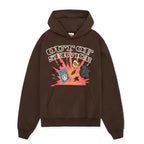Broken Planet Out Of Service Mocha Brown Hoodie