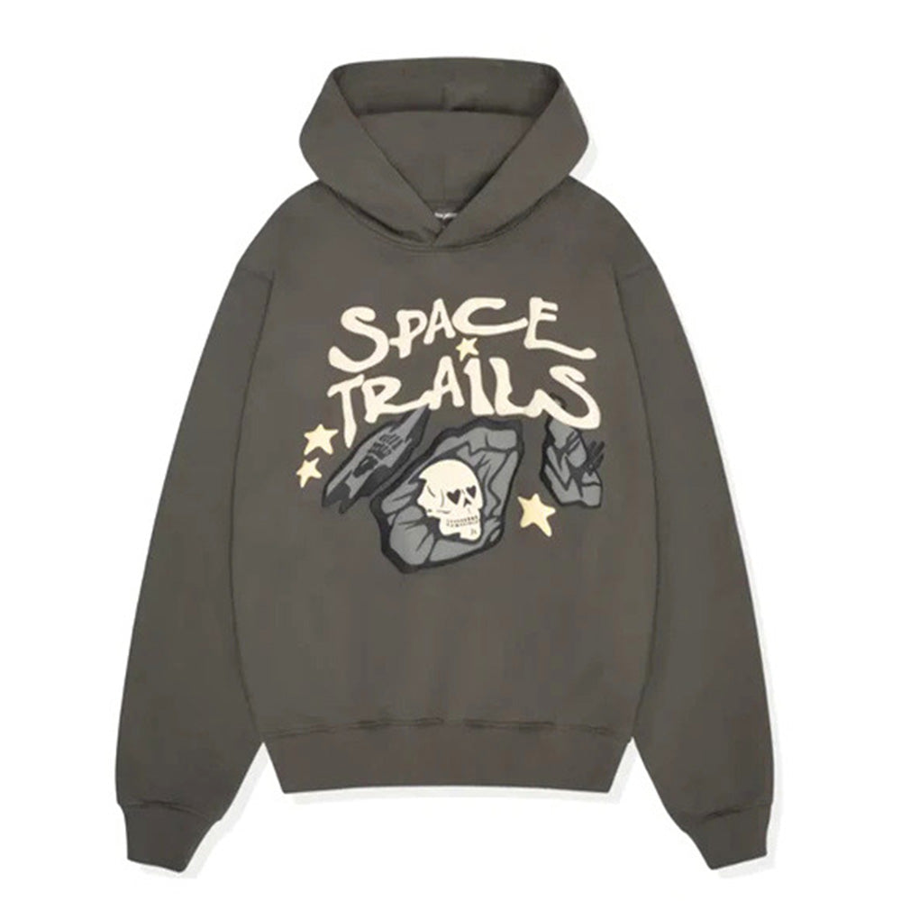 Broken Planet Space Trails Beluga Grey Hoodie