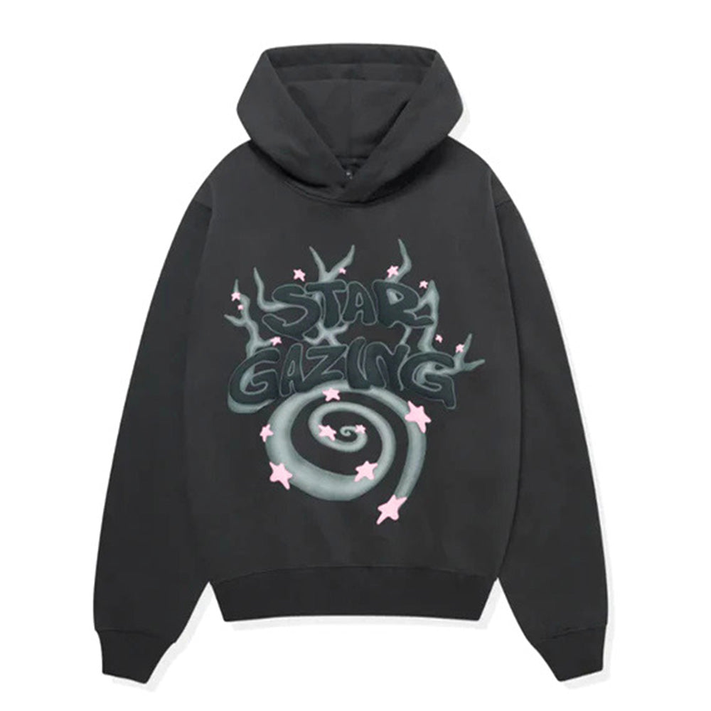 Broken Planet Stargazing Soot Black Hoodie