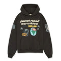 Broken Planet Repair Services Soot Black Hoodie