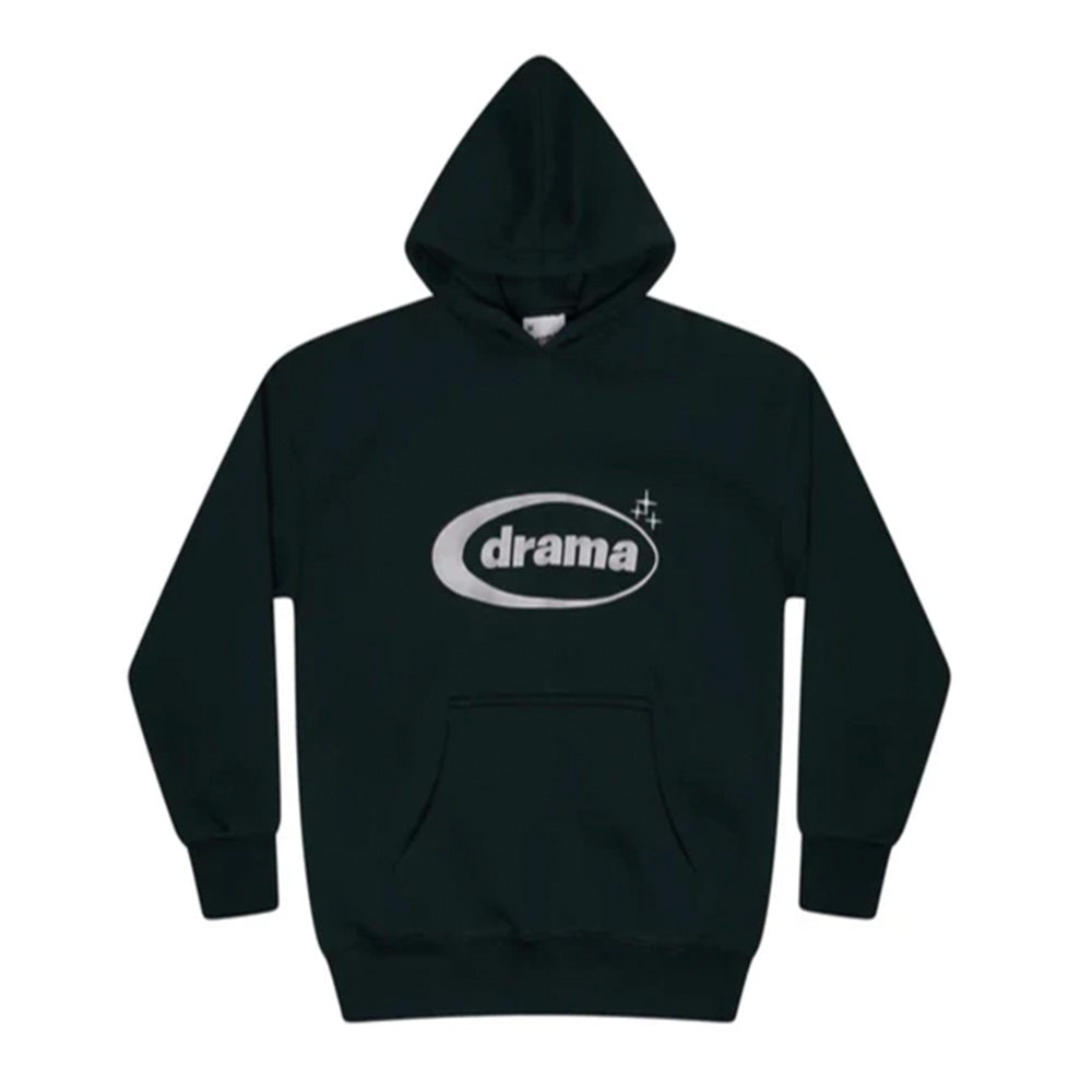 Drama Call Oval Black White Hoodie