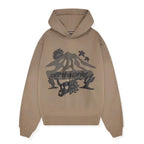 Broken Planet Off The Grid Cinder Brown Hoodie