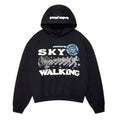Broken Planet Sky Walking Hoodie Midnight Black