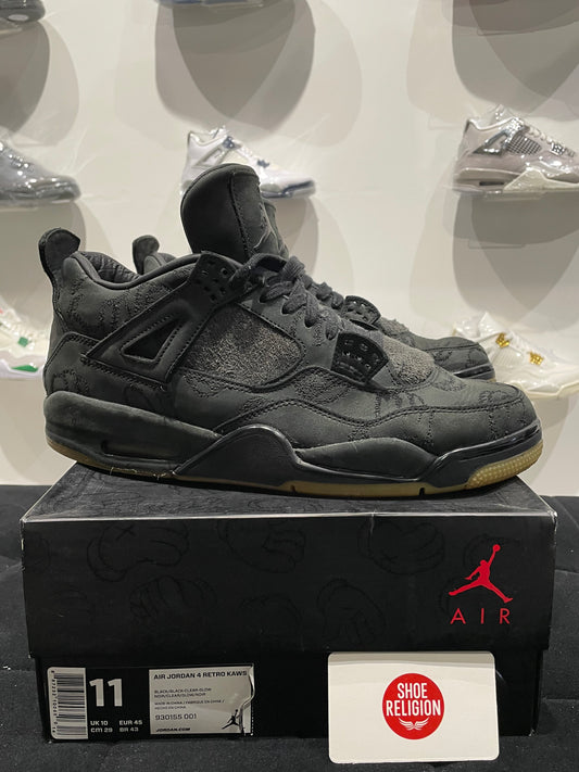 Jordan 4 Retro Kaws Black