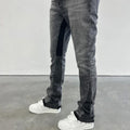 Siarr Flared Jeans Dark Grey