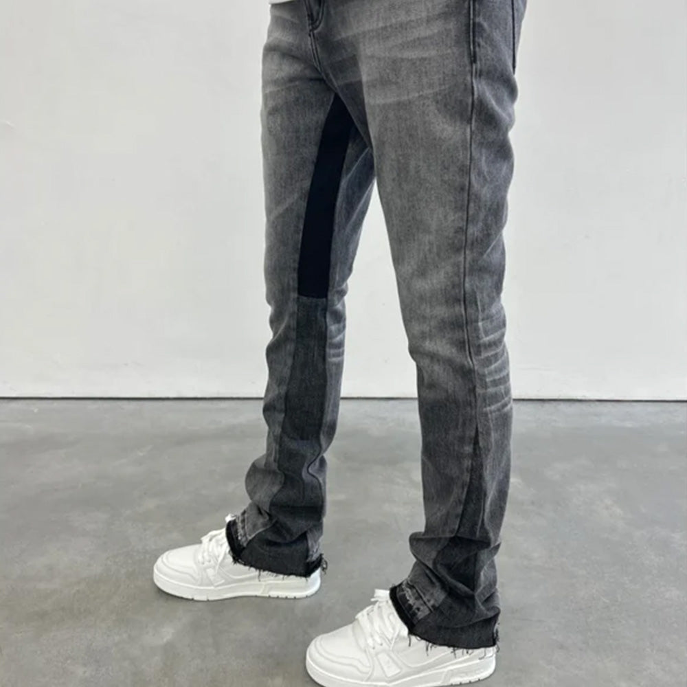 Siarr Flared Jeans Dark Grey