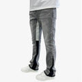SIARR Flared Jeans Light Grey