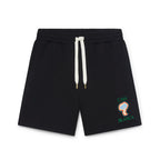 Casablanca Rainbow Mushroom Sweatshorts Black
