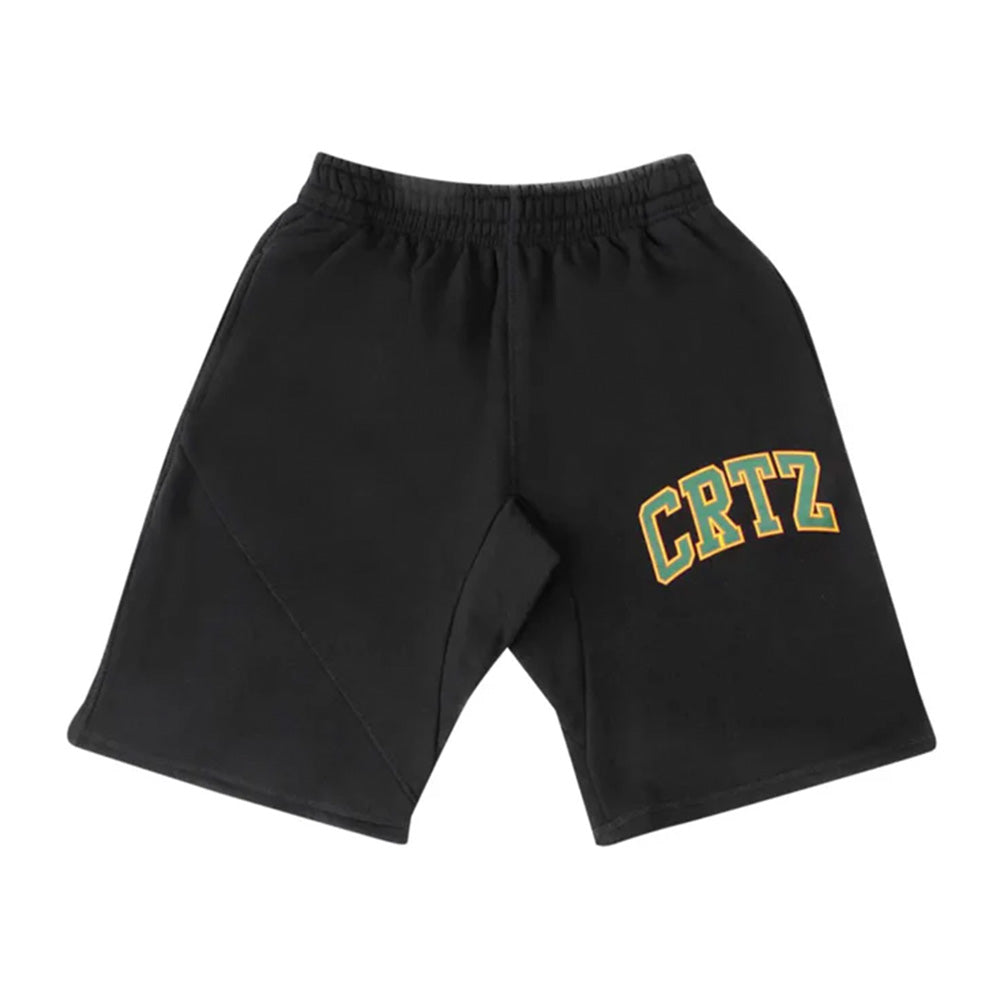 Corteiz CRTZ Dropout Shorts Black/Green