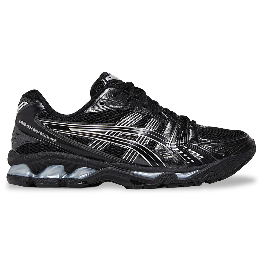 Asics Gel Kayano 14 Black Pure Silver from Shoe Religion