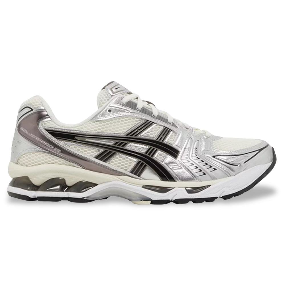 Asics Gel Kayano 14 Silver Cream from Shoe Religion