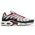 Nike TN Air Max Plus GS Pure Platinum University Red from Shoe Religion