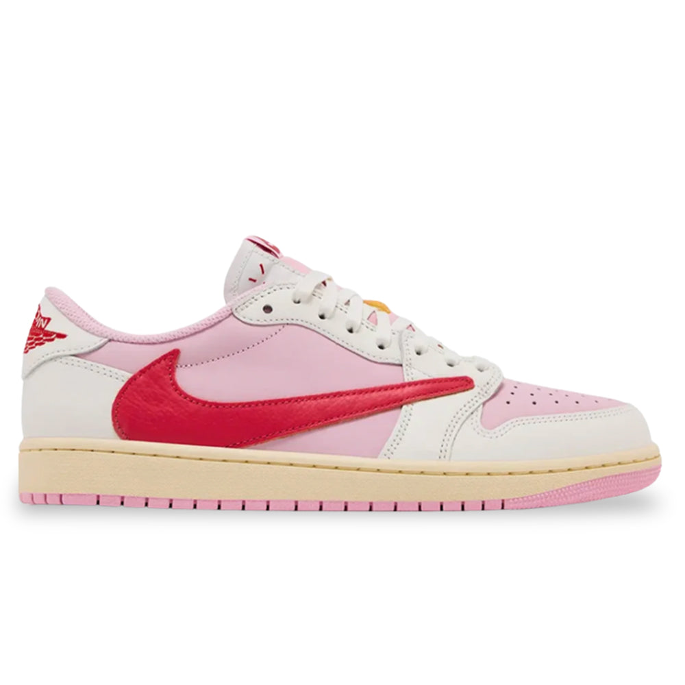Jordan 1 Retro Low OG SP Travis Scott Sail Tropical Pink from Shoe Religion