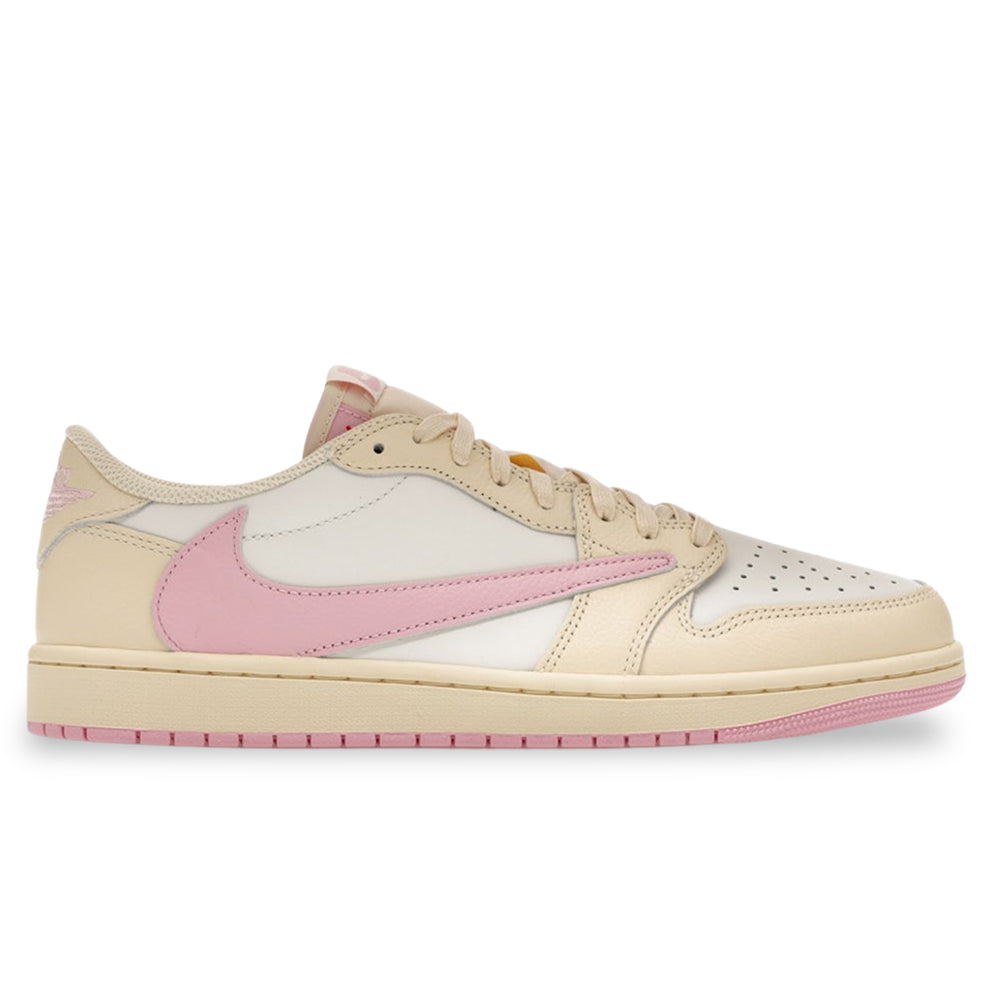 Jordan 1 Retro Low OG SP Travis Scott Shy Pink from Shoe Religion