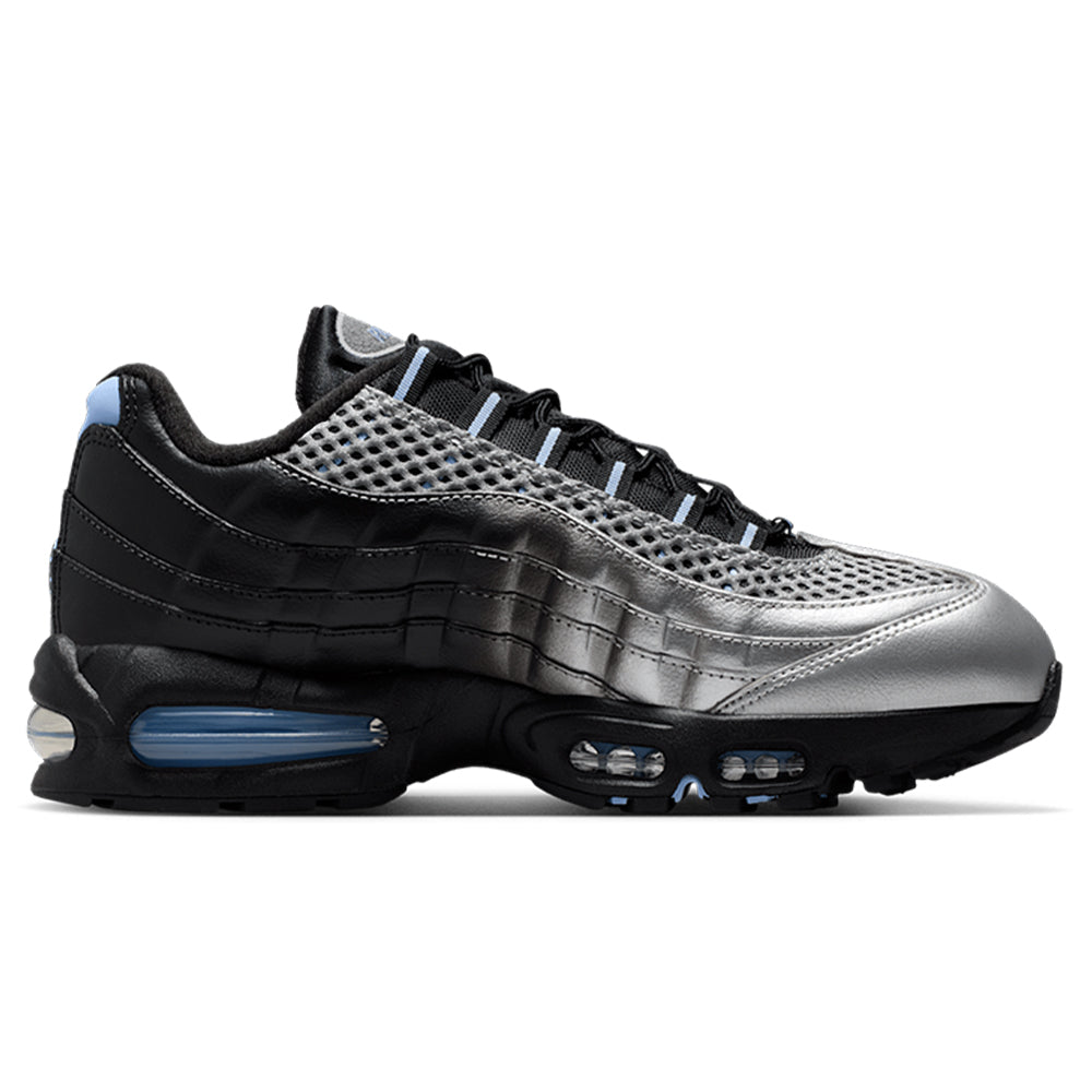 Palace x Nike Air Max 95 Big Bubble - Metallic Silver from Shoe Religion