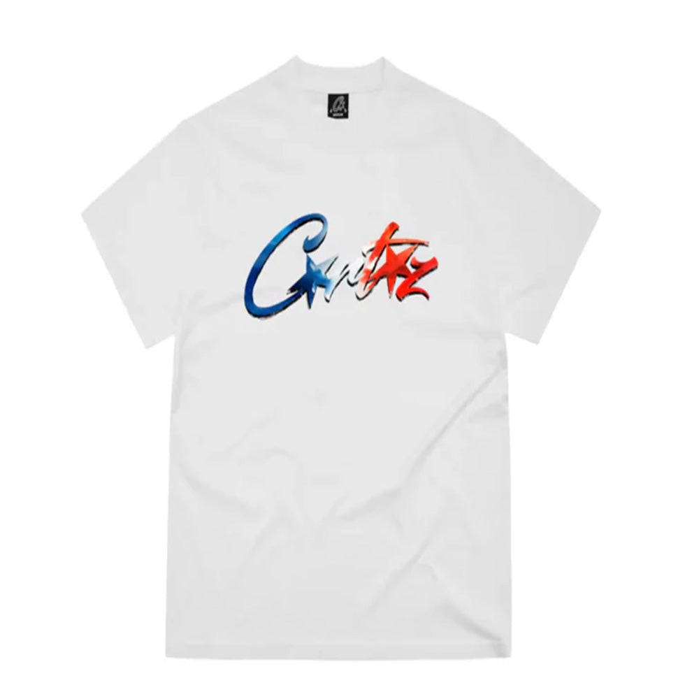 Corteiz Francais Allstarz Tee White