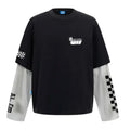 Unbranded Black Long Sleeve Racer Tee