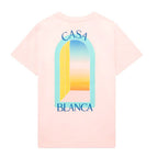 Casablanca LArche Colore Design T-Shirt Pink