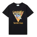 Casablanca Tennis Club Icon T-Shirt Black