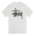 STUSSY BASIC T-SHIRT FOG