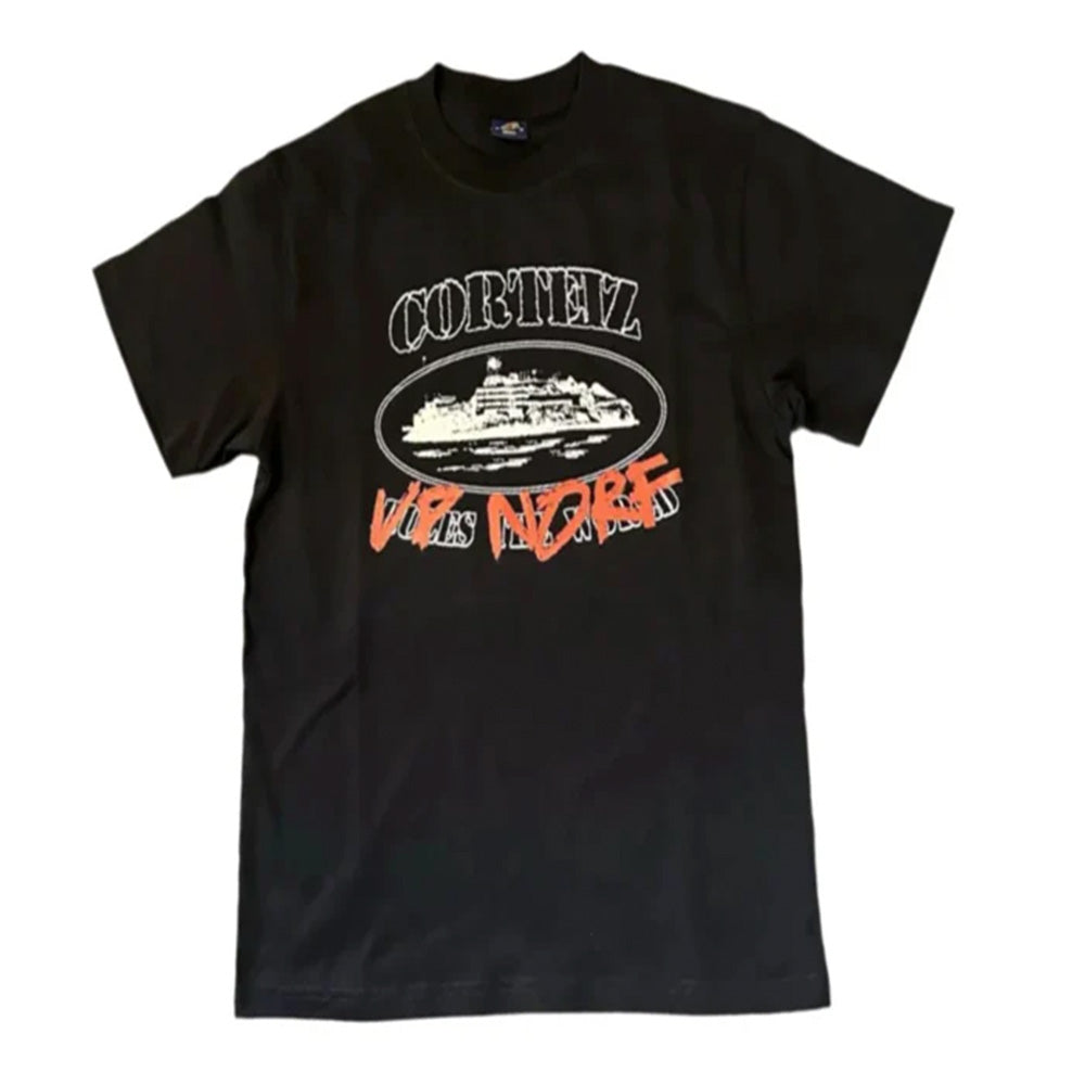 Corteiz Up Norf Manny Maze Exclusive Tee Black