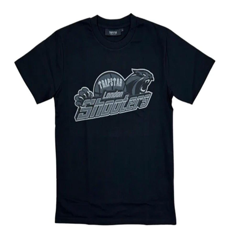 Trapstar Shooters Tee - Black Monochrome Edition