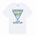 CASABLANCA Tennis Club Icon Cotton Short Sleeve T-Shirt