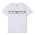 Casablanca Playful Stripes T-Shirt in White