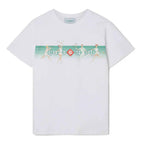 Casablanca Playful Stripes T-Shirt in White