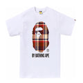 BAPE Check By Bathing Ape Tee White