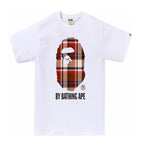BAPE Check By Bathing Ape Tee White