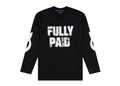 FULLYPAID DRIFT LONG SLEEVE TEE | BLACK / WHITE