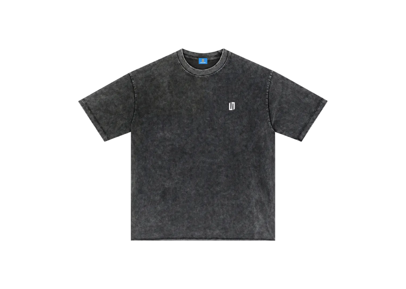 Unbranded Acid Black Drip Tee