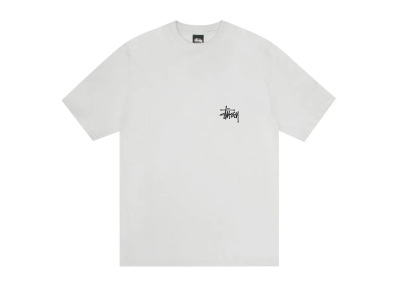 STUSSY BASIC T-SHIRT FOG