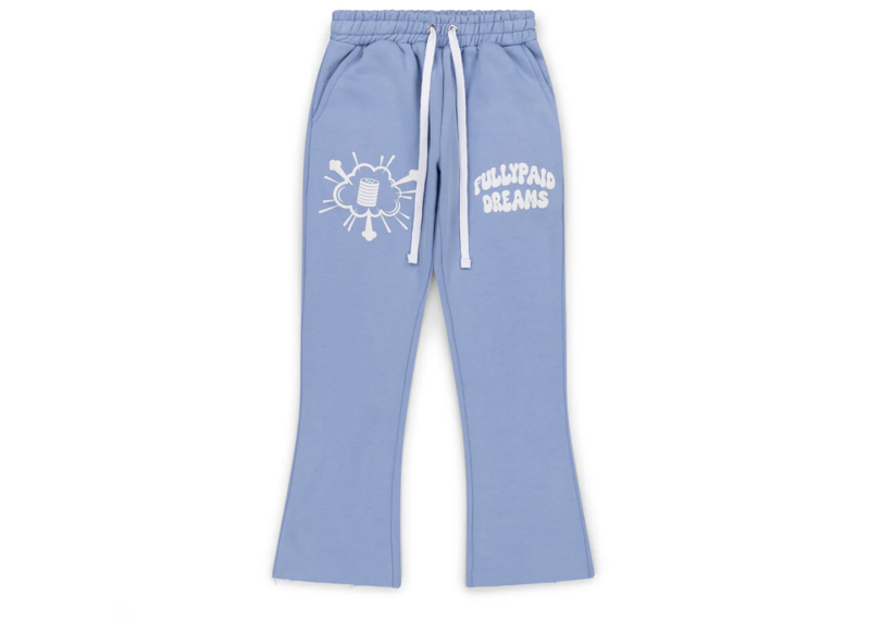 FULLYPAID DREAMS JOGGERS | SKY BLUE / WHITE