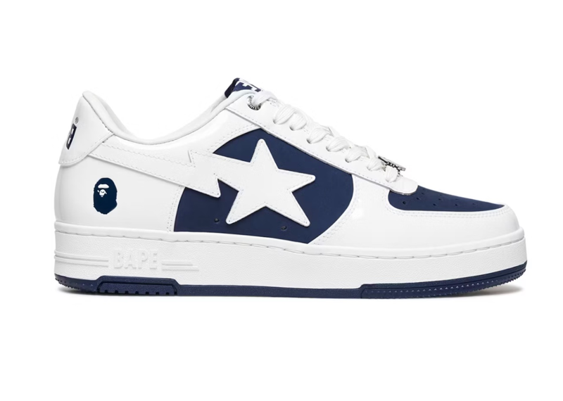 A Bathing Ape Negative Bape Sta Sneaker
