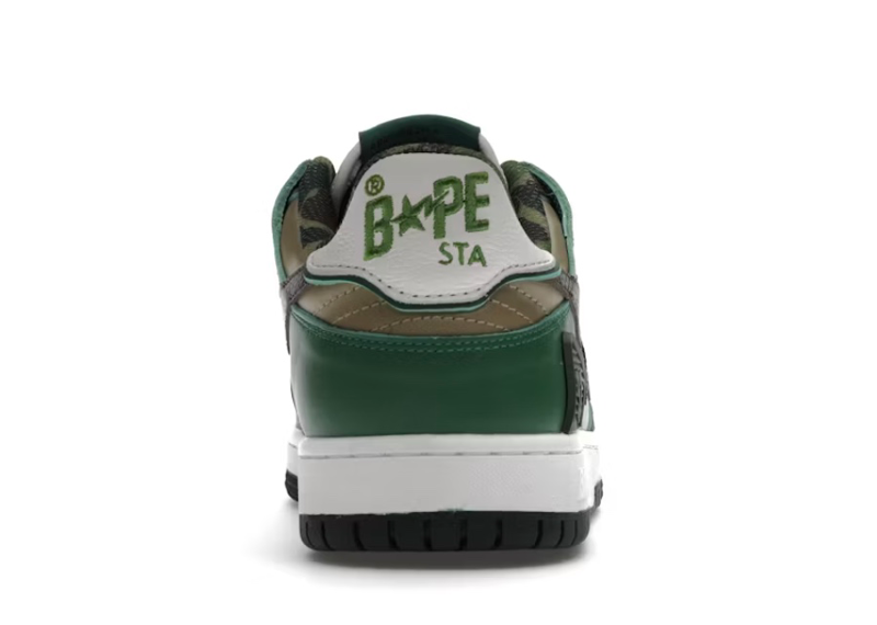 A BATHING APE BAPE SK8 STA ABC CAMO GREEN (2022)