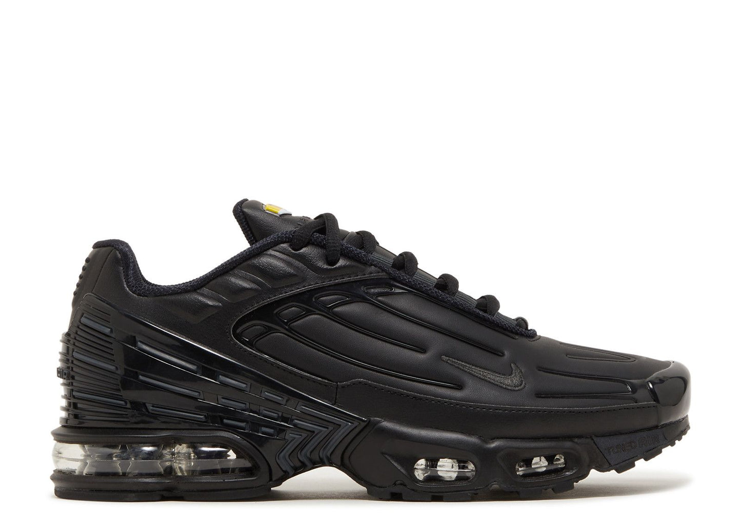 Air Max Plus 3 Leather Triple Black