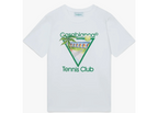 Casablanca Tennis Club Icon T-Shirt White