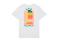 Casablanca Gradient LArch White T-Shirt