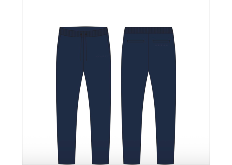 AVARRI STARS SWEATPANTS DEEP NAVY