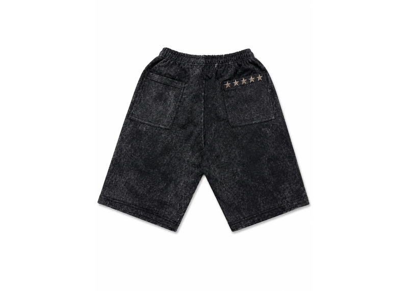 AVARRI STARS SHORTS ACID GREY