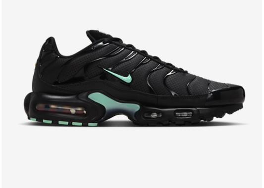 NIKE AIR MAX PLUS BLACK MINT GREEN