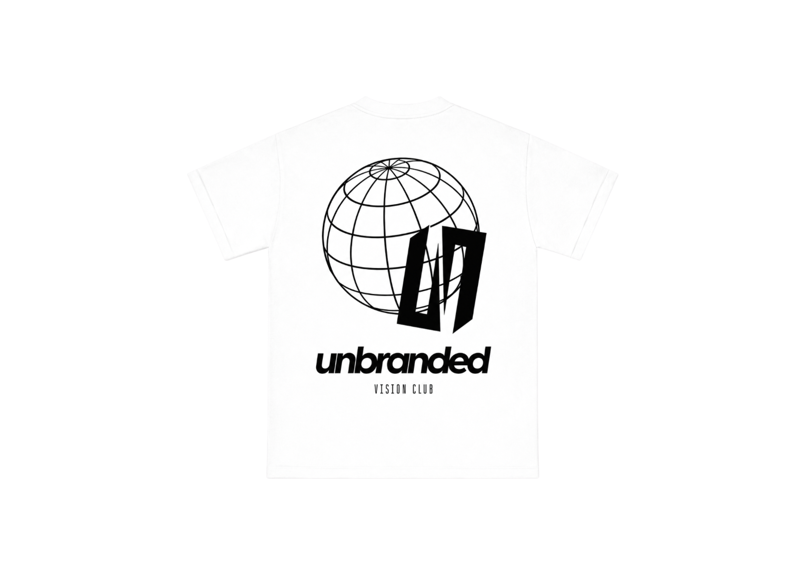 Unbranded White Vision Club Tee