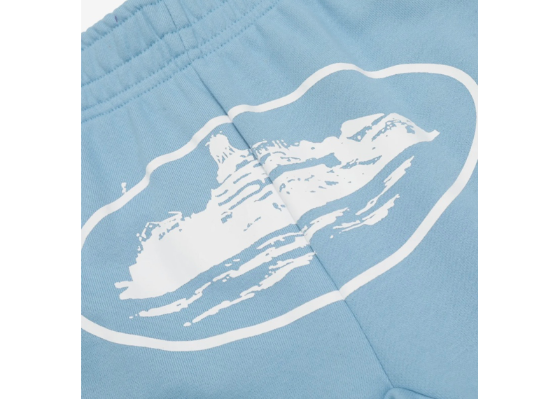 Corteiz Alcatraz Baby Blue Shorts