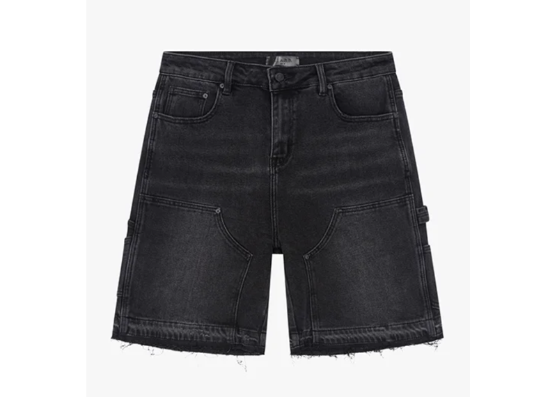 SIARR CARPENTER SHORTS - BLACK