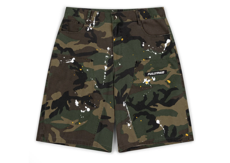 FULLYPAID CAMO SHORTS